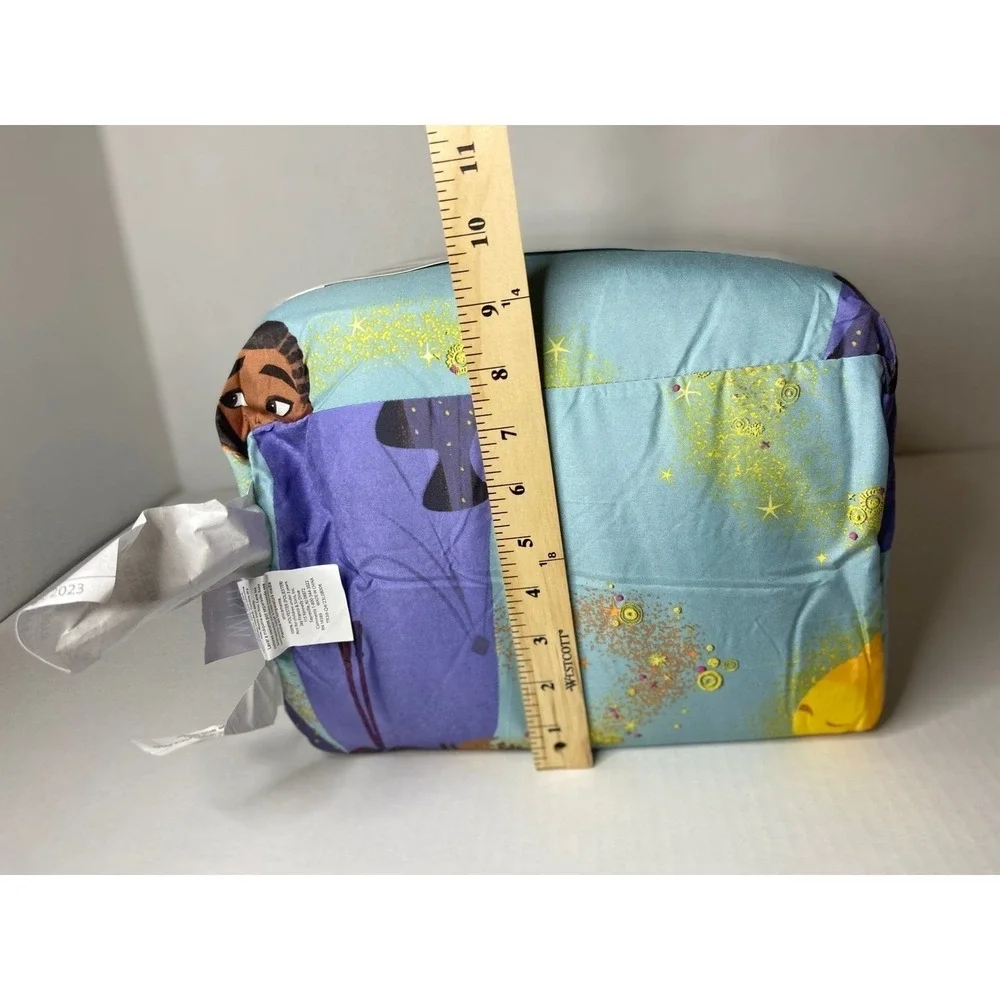 Disney Wish‎ Asha Twin Full Reversible Comforter Pillowcase Bedding Set